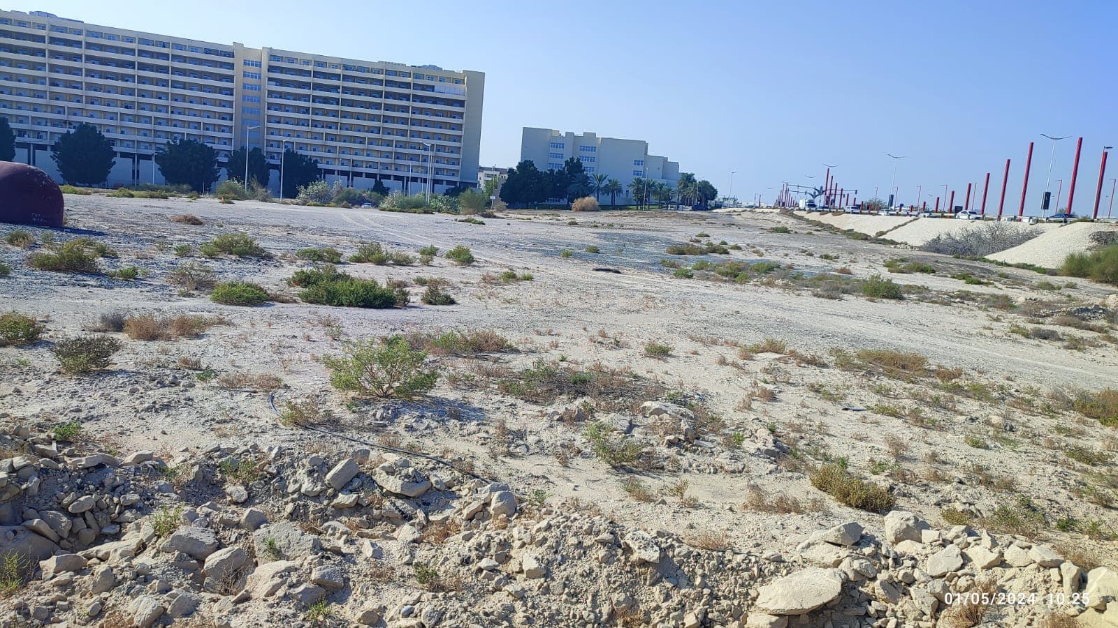 Sobha Orbis construction site, Land Department inspection photo 2, 14 May 2024