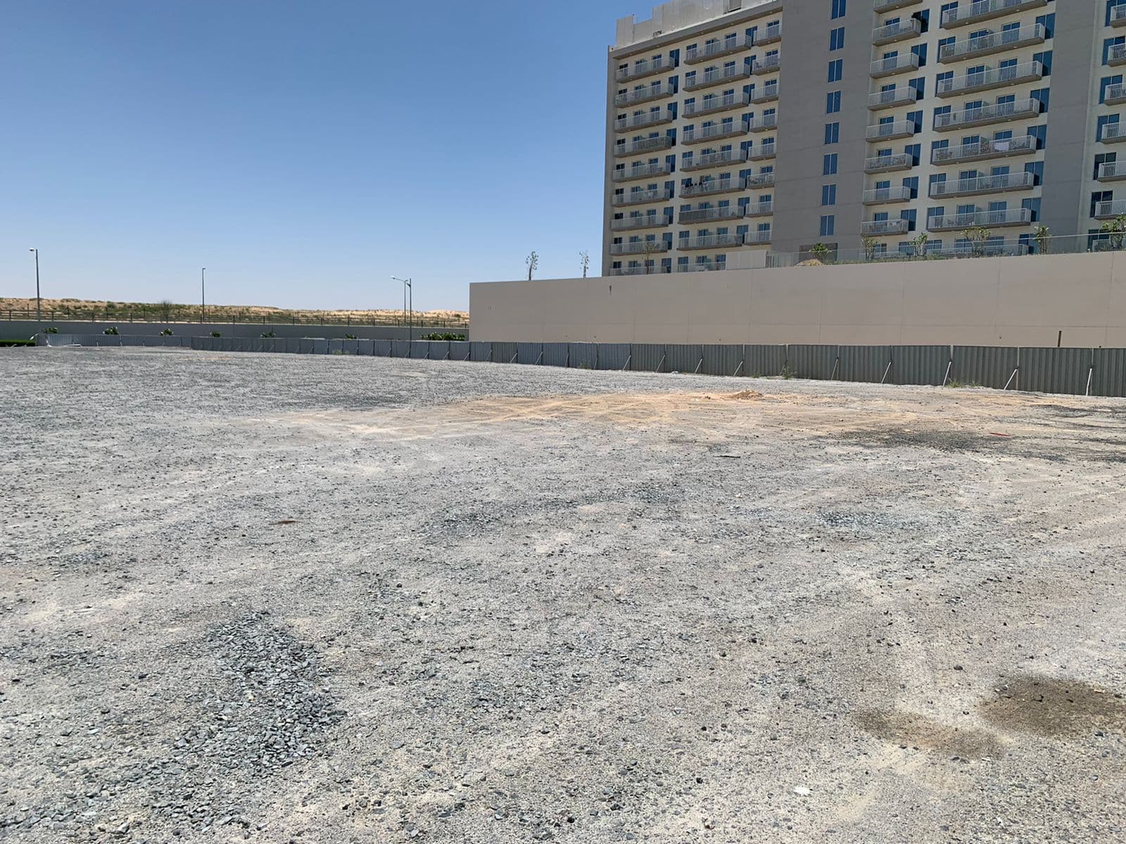 Damac Hills (2) - Evergreens construction site, Land Department inspection photo 1, 14 May 2024