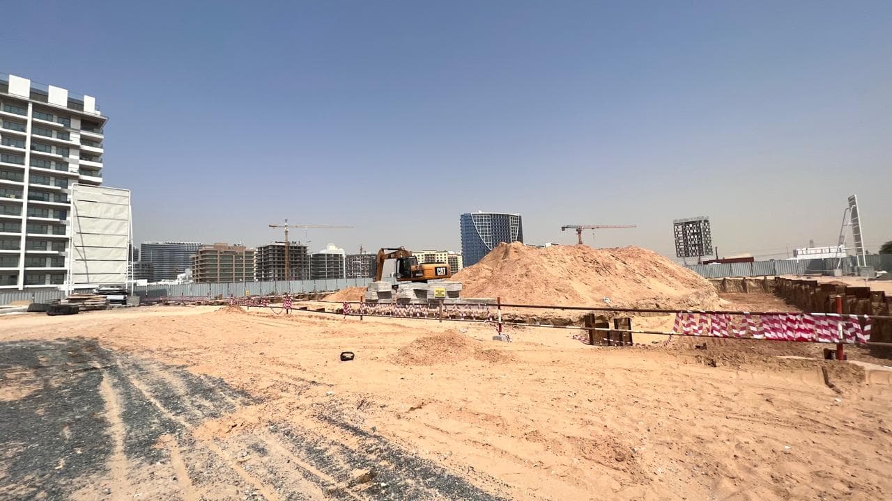 Weybridge Gardens 3 construction site, Land Department inspection photo 2, 2 July 2024