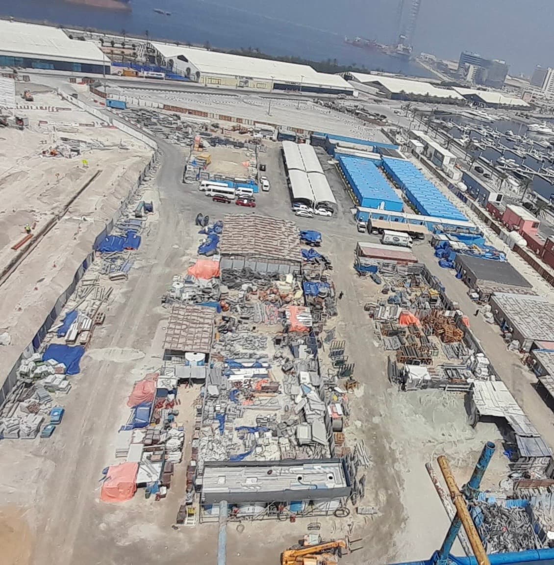 Marina Views construction site, Land Department inspection photo 2, 2 July 2024