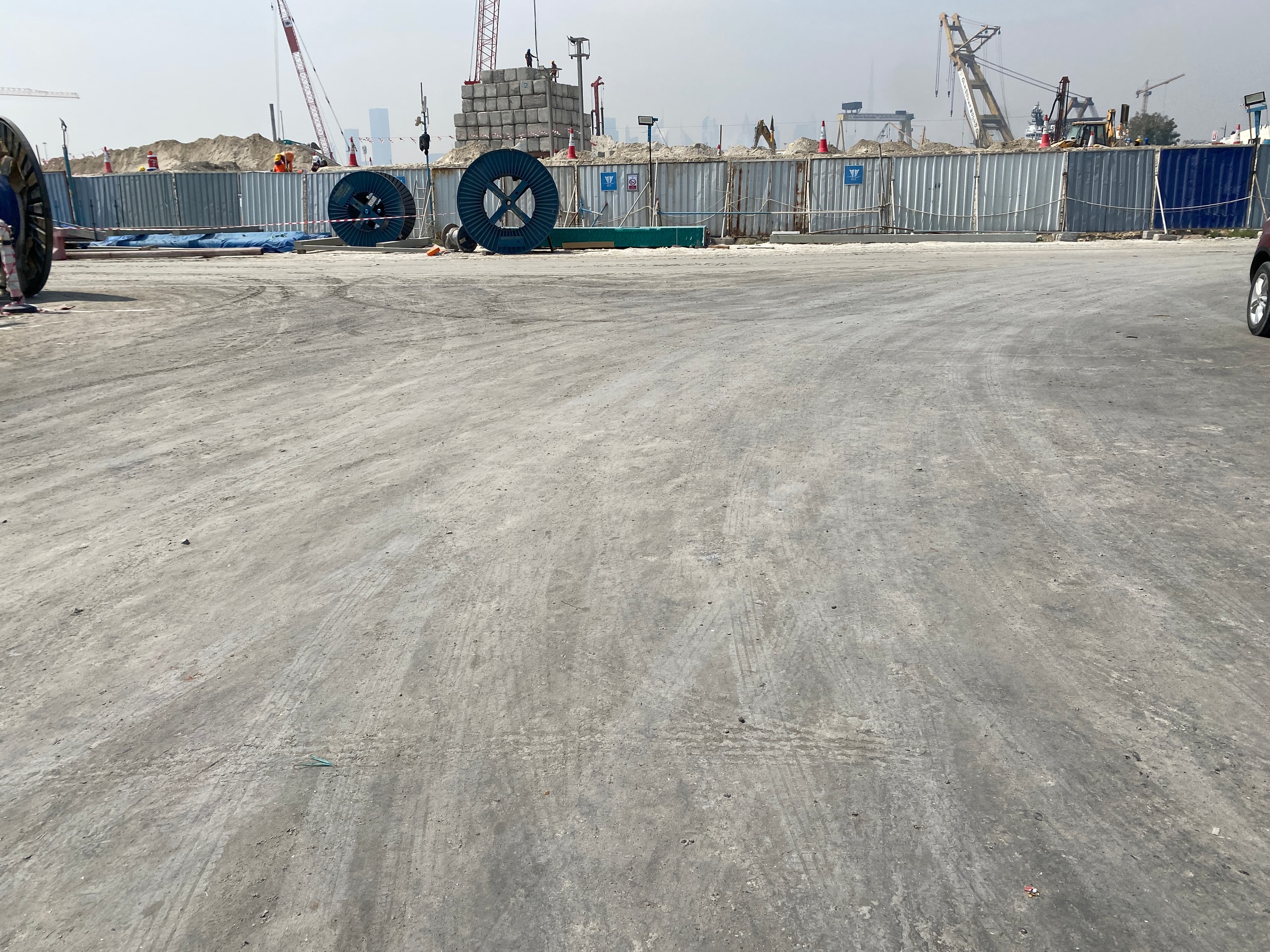 Marina Views construction site, Land Department inspection photo 1, 2 July 2024