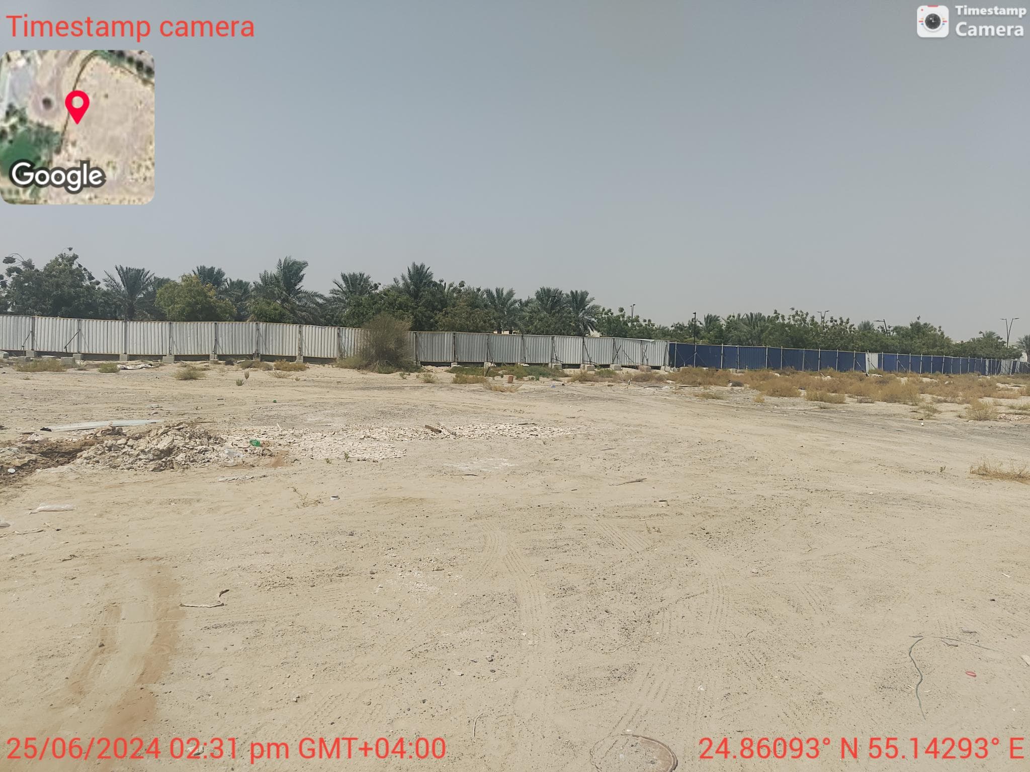 Golf Point construction site, Land Department inspection photo 1, 31 July 2024