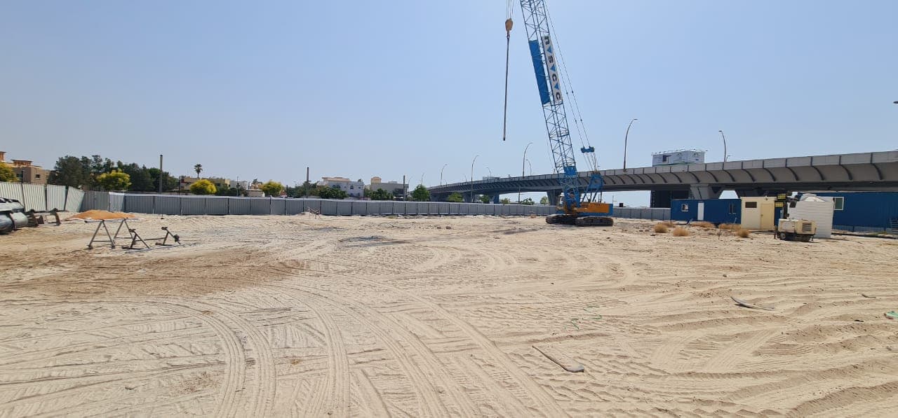 Sea Mirror Residences construction site, Land Department inspection photo 2, 12 September 2024