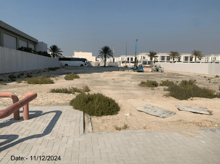 La Cle By Maaia Developers construction site, Land Department inspection photo 1, 16 December 2024