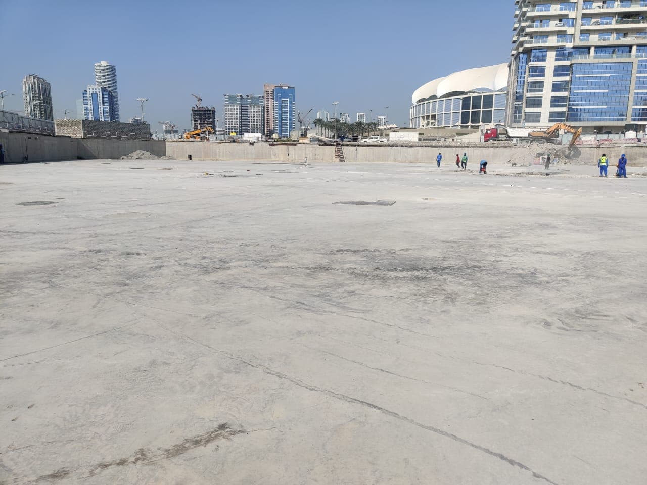 Binghatti Haven construction site, Land Department inspection photo 5, 24 December 2024