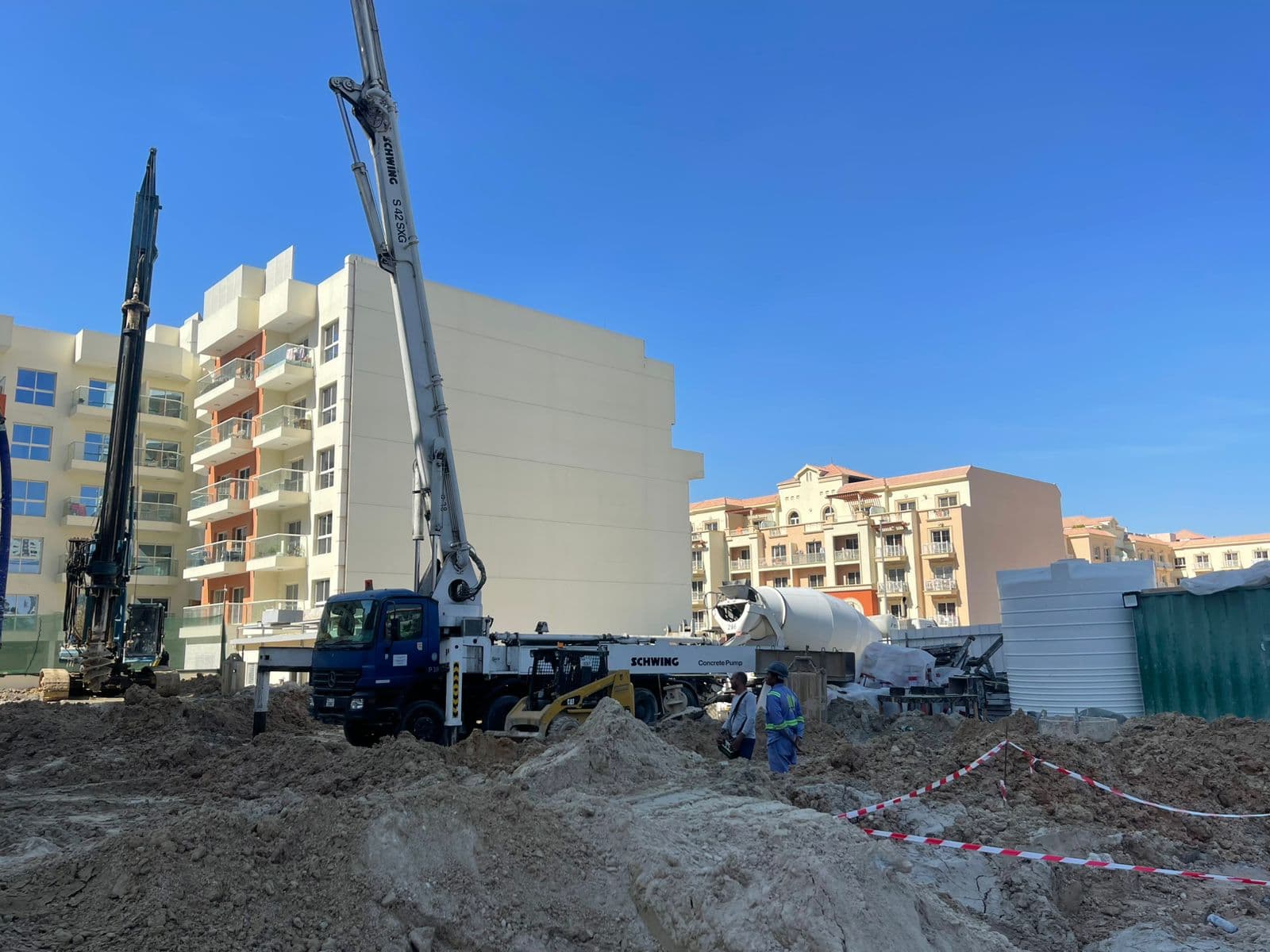 Azurline Residences By Maas Developers construction site, Land Department inspection photo 5, 22 January 2025
