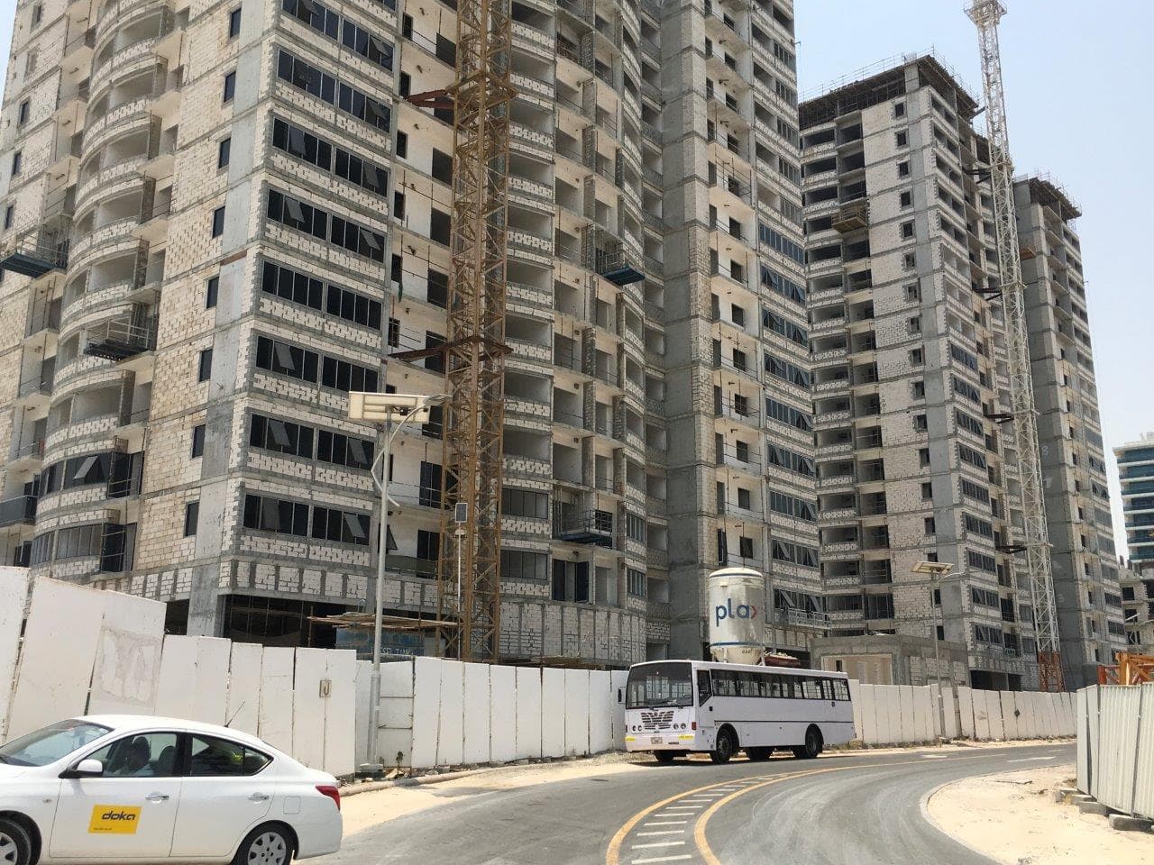 Mars Residences construction site, Land Department inspection photo 7, 30 July 2024