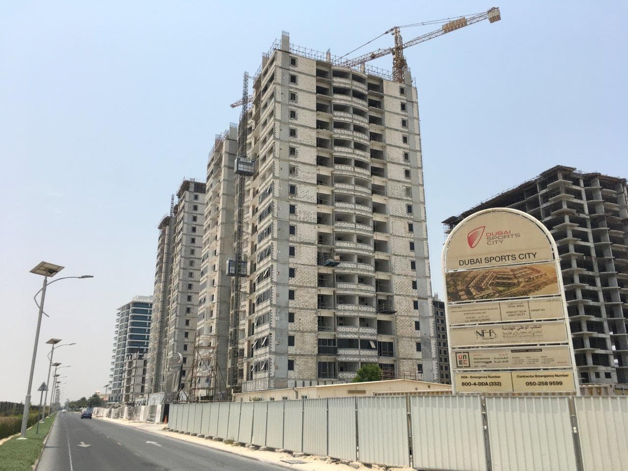 Mars Residences construction site, Land Department inspection photo 8, 30 July 2024