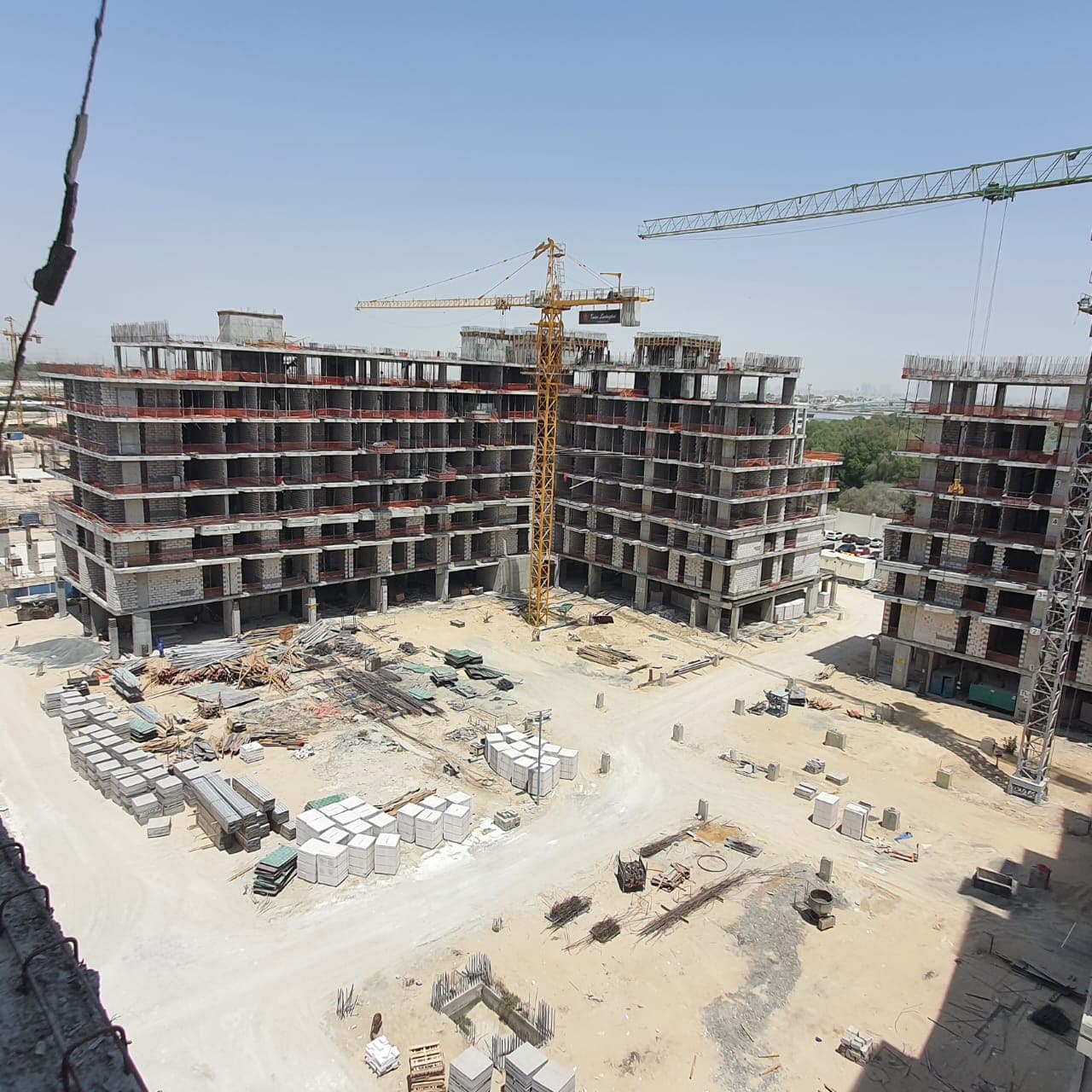 Tonino Lamborghini Residences construction site, Land Department inspection photo 7, 18 June 2025