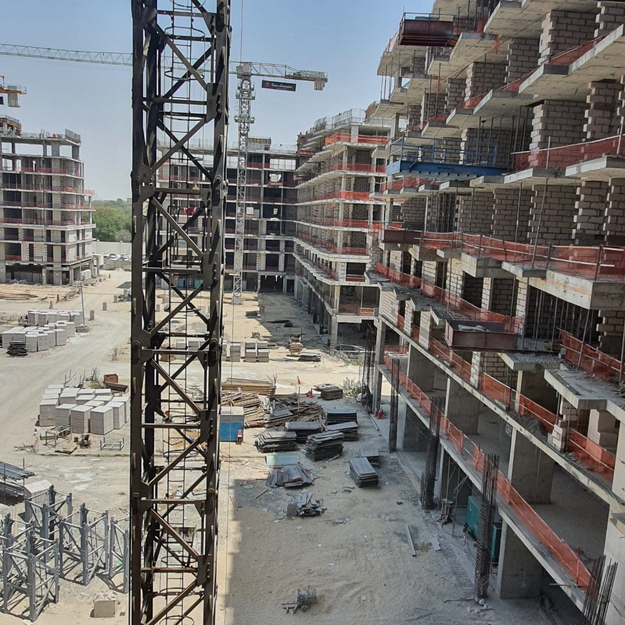 Tonino Lamborghini Residences construction site, Land Department inspection photo 8, 18 June 2025