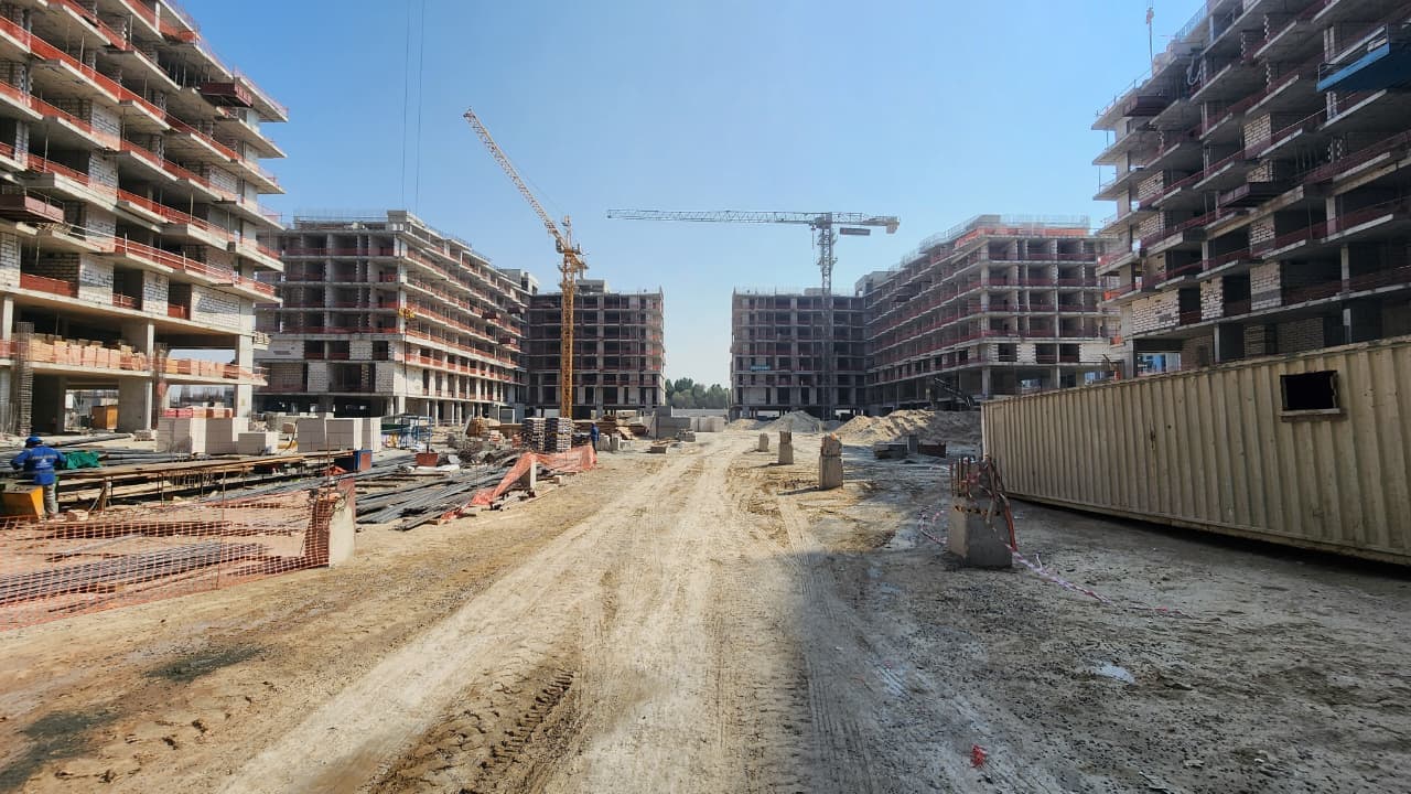 Tonino Lamborghini Residences construction site, Land Department inspection photo 8, 30 October 2025
