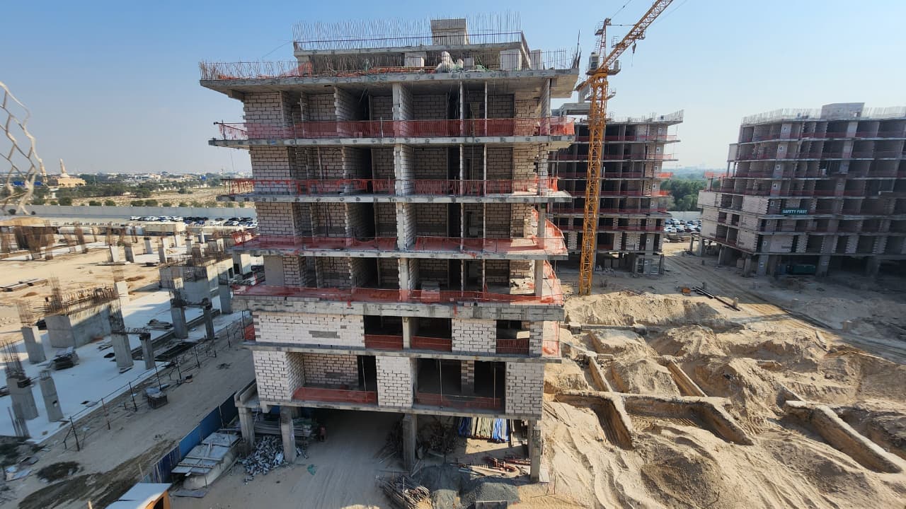 Tonino Lamborghini Residences construction site, Land Department inspection photo 6, 30 October 2025