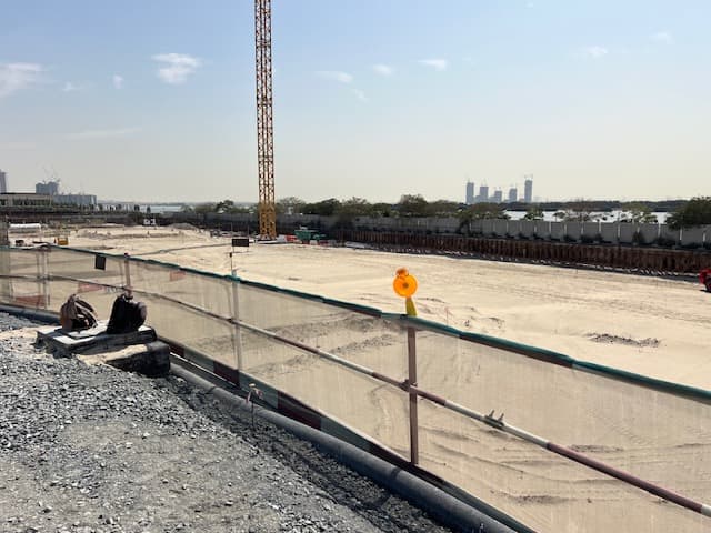 Keturah Resort construction site, Land Department inspection photo 1, 11 February 2025