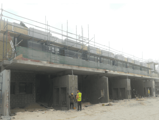Nad Al Sheba Gardens Phase 3 construction site, Land Department inspection photo 3, 25 August 2025