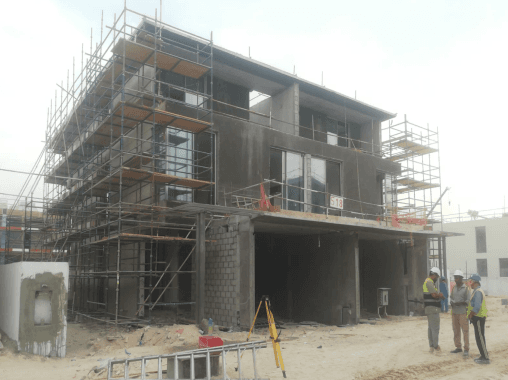 Nad Al Sheba Gardens Phase 3 construction site, Land Department inspection photo 1, 25 August 2025