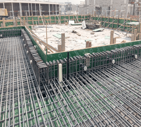 Nad Al Sheba Gardens Phase 3 construction site, Land Department inspection photo 6, 25 August 2025