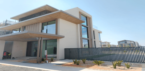 Nad Al Sheba Gardens Phase 3 construction site, Land Department inspection photo 2, 25 August 2025