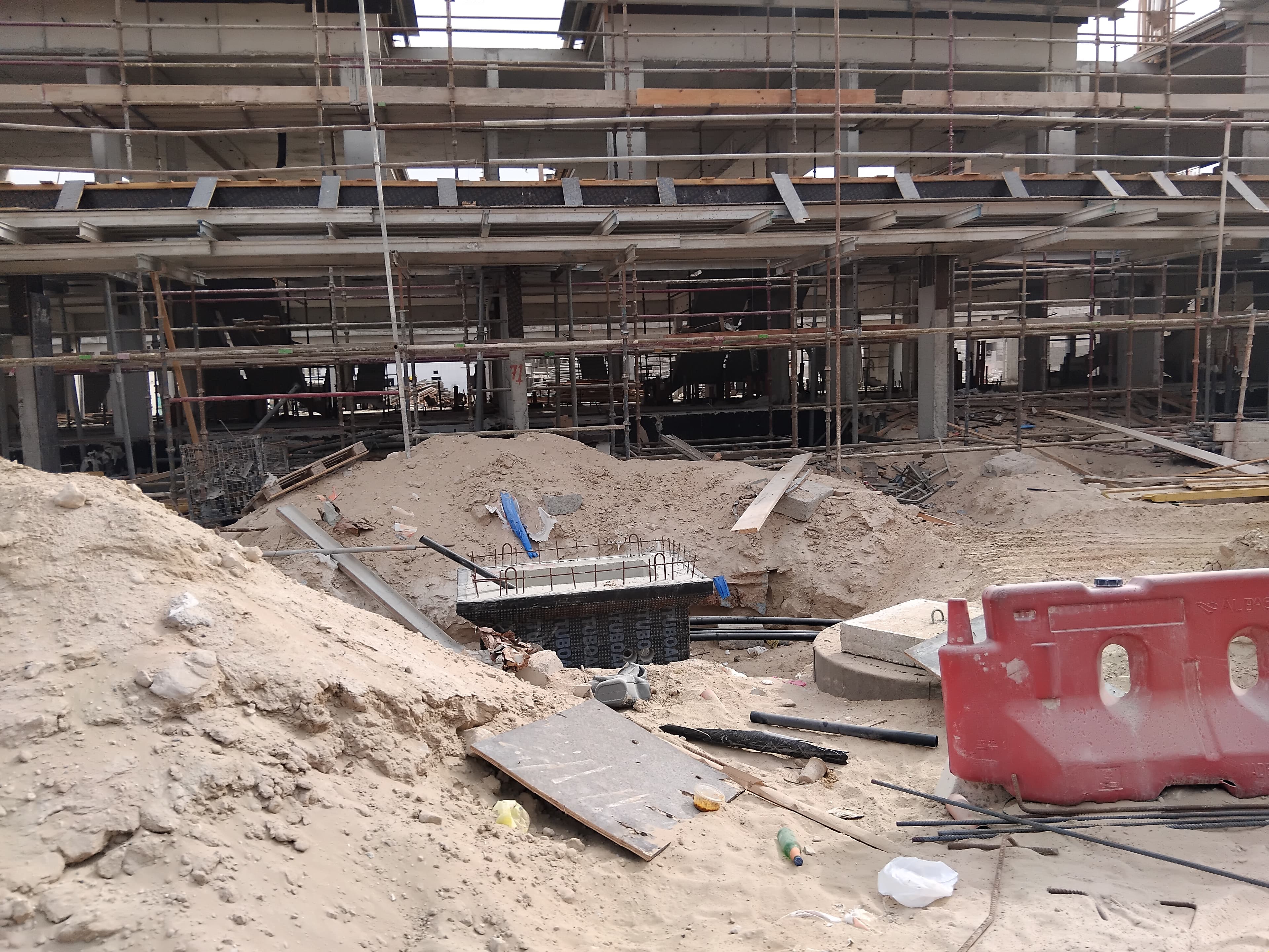 Damac Lagoons - Ibiza construction site, Land Department inspection photo 2, 18 February 2025