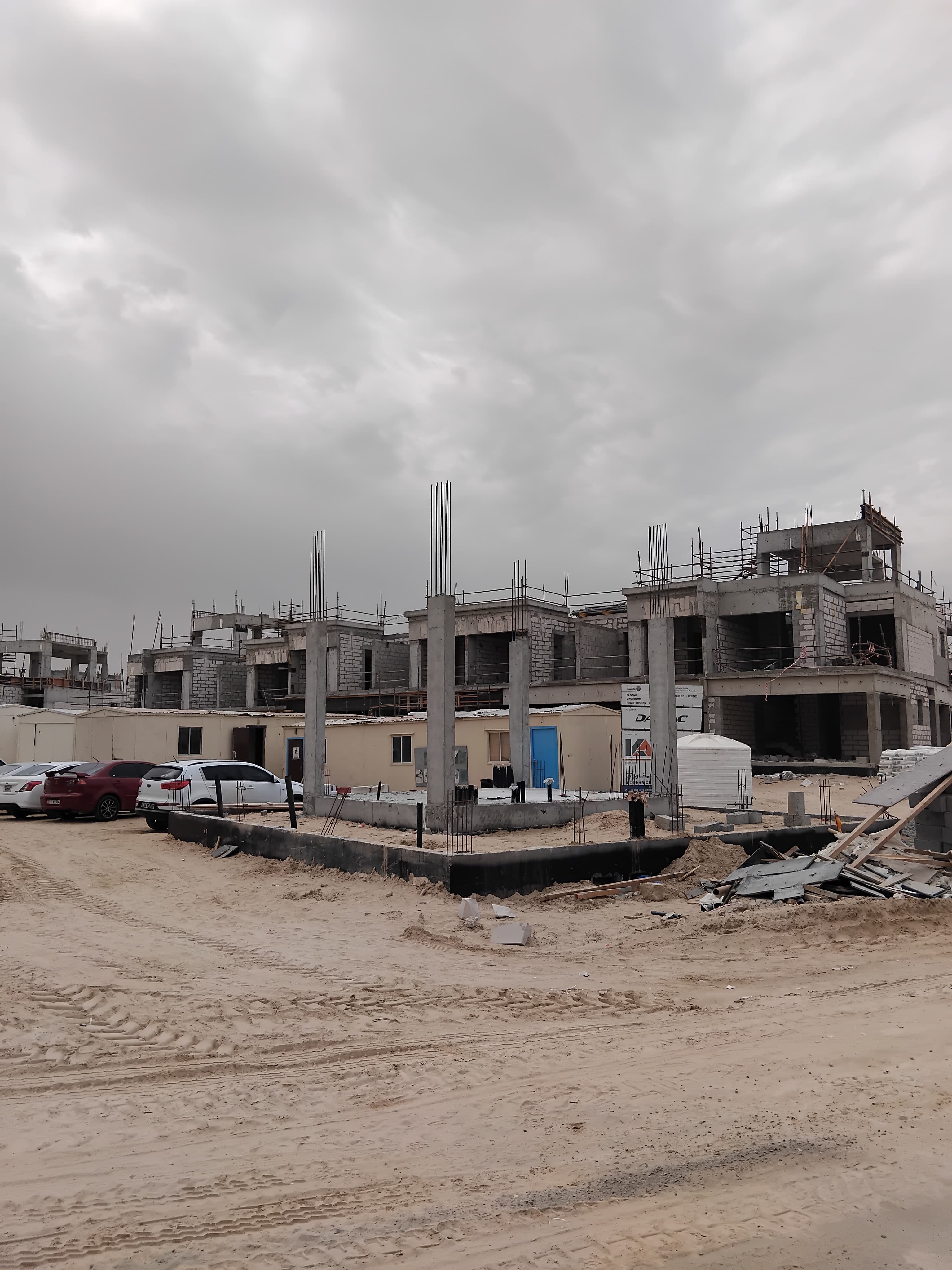 Damac Lagoons - Ibiza construction site, Land Department inspection photo 1, 18 February 2025