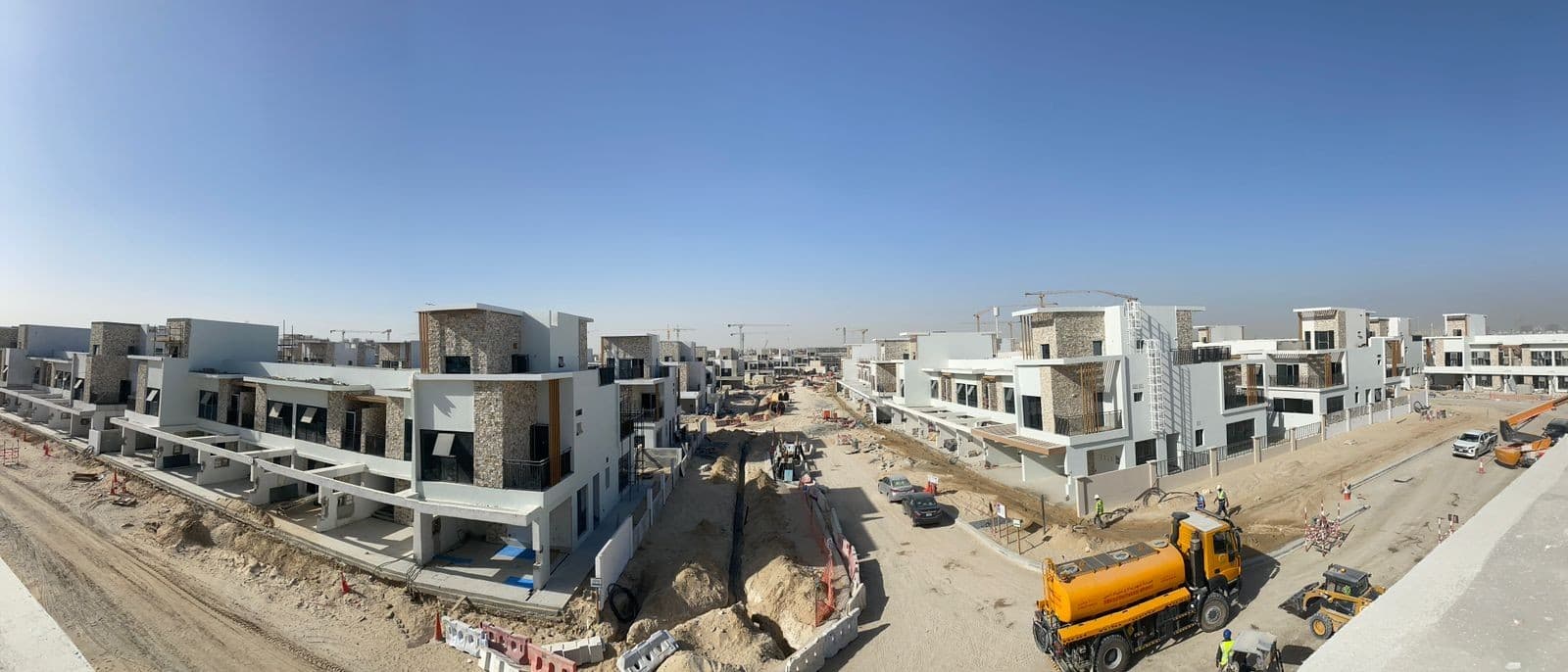 Damac Lagoons - Ibiza construction site, Land Department inspection photo 4, 21 November 2025