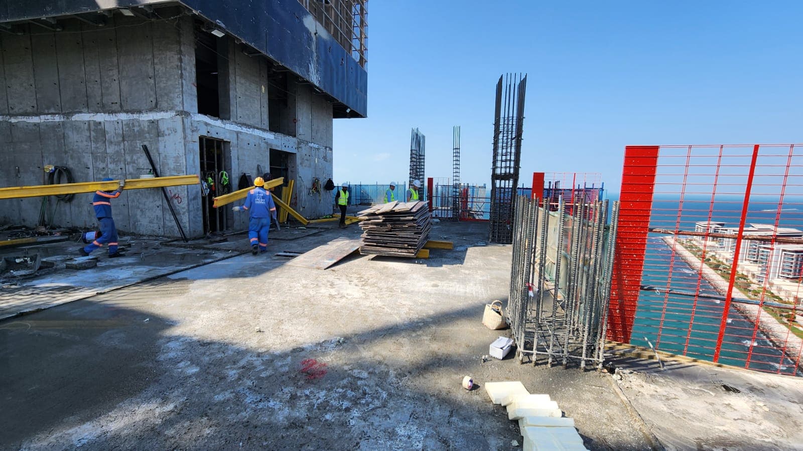 Bluewaters Bay construction site, Land Department inspection photo 9, 26 January 2026