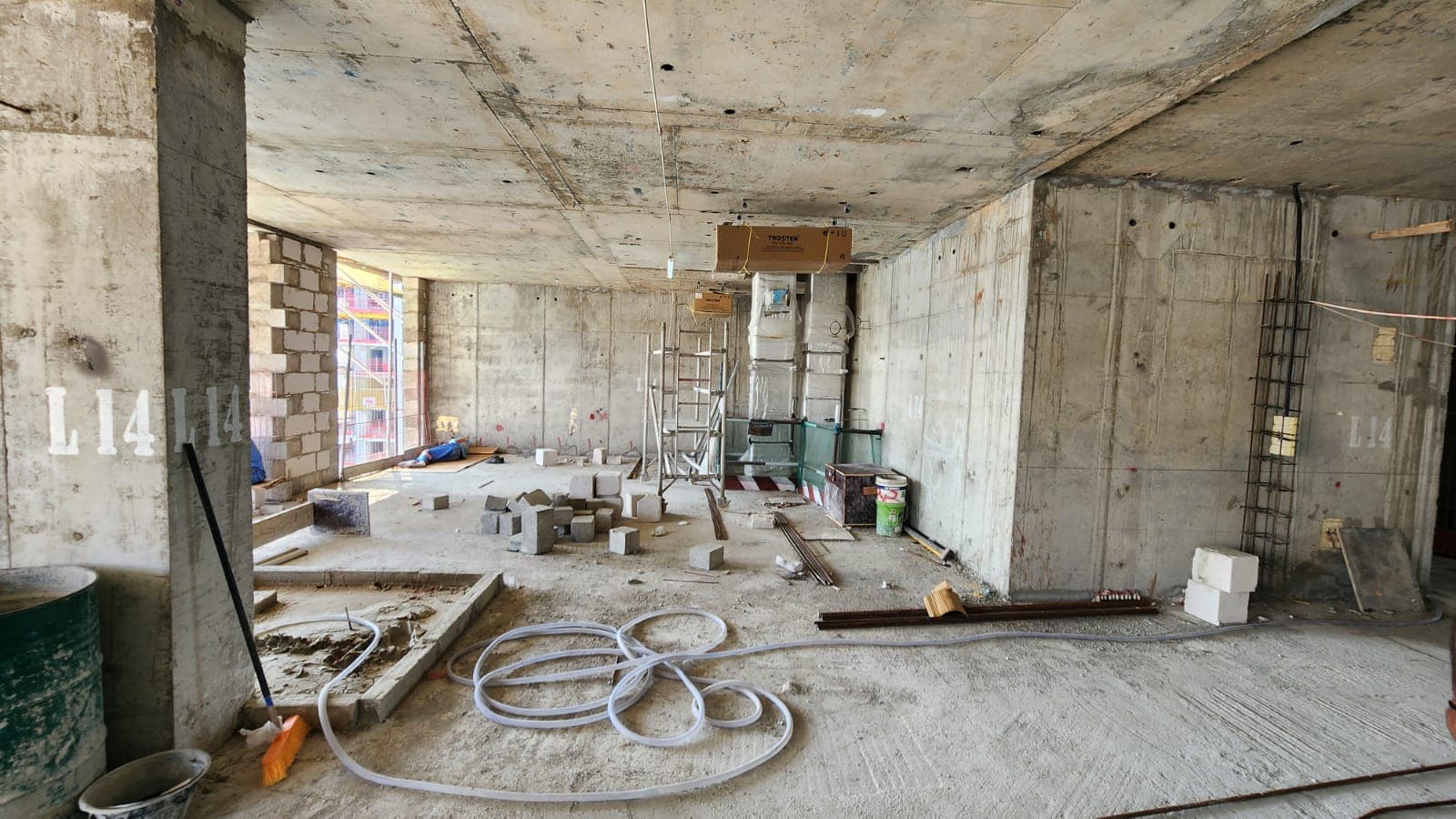 Bluewaters Bay construction site, Land Department inspection photo 3, 26 January 2026
