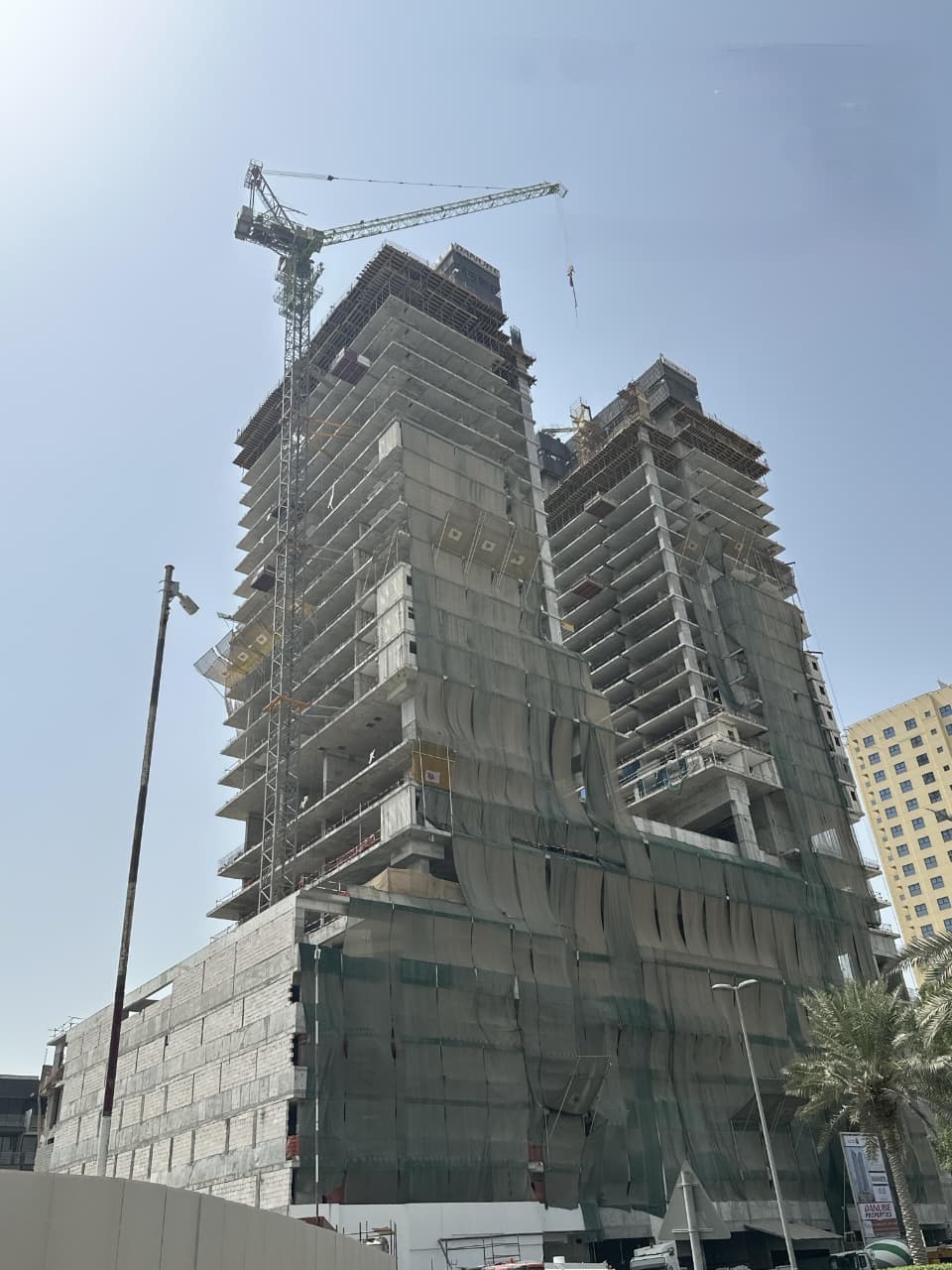 Elitz By Danube construction site, Land Department inspection photo 1, 4 September 2025