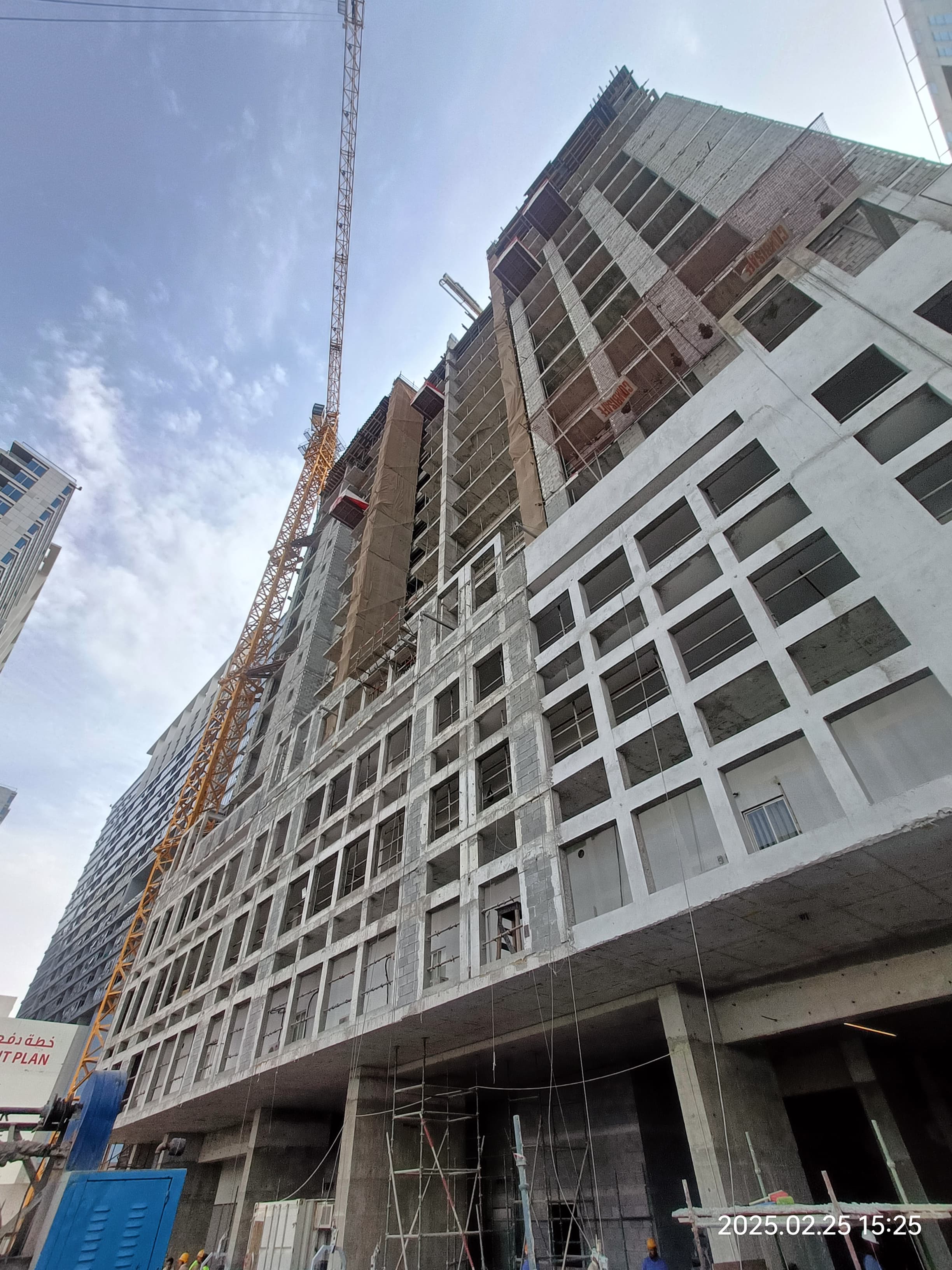 Time 2 construction site, Land Department inspection photo 5, 25 February 2025