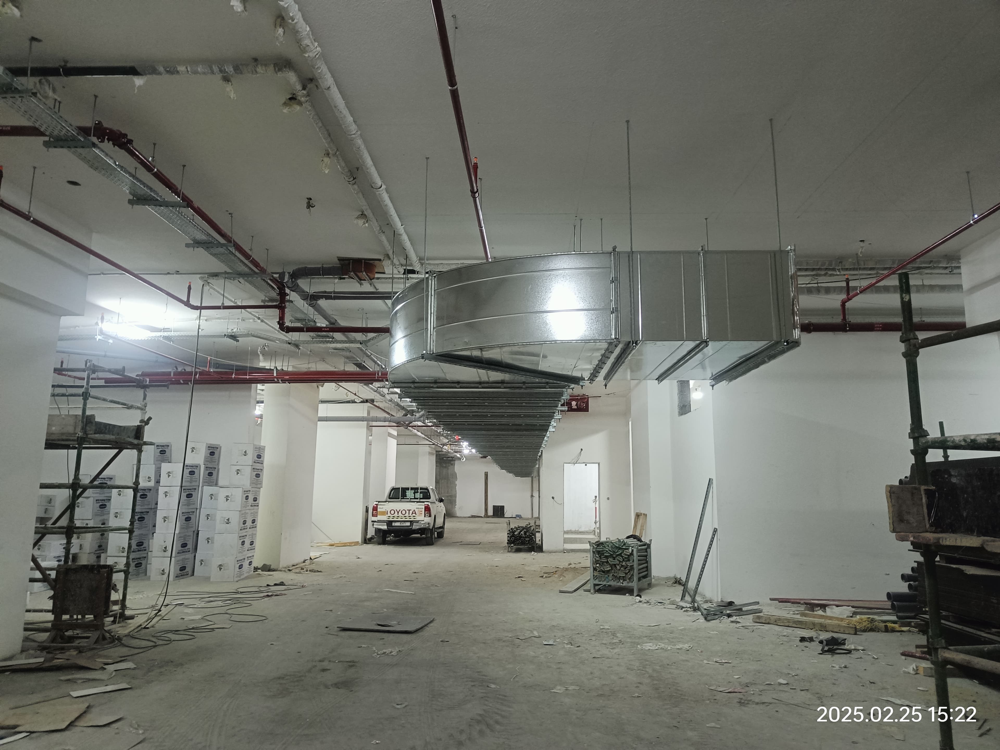 Time 2 construction site, Land Department inspection photo 7, 25 February 2025