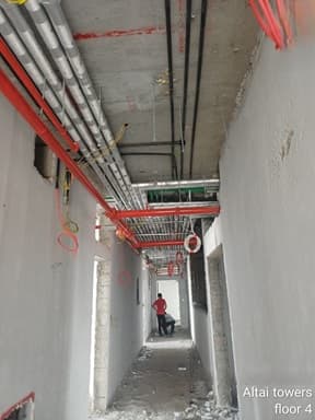 Altai Tower construction site, Land Department inspection photo 2, 22 July 2025