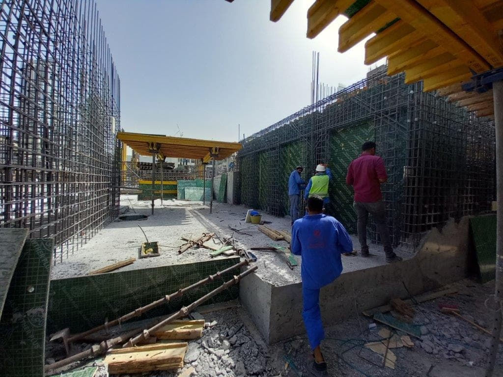 Q Gardens Lofts 2 construction site, Land Department inspection photo 5, 23 April 2025
