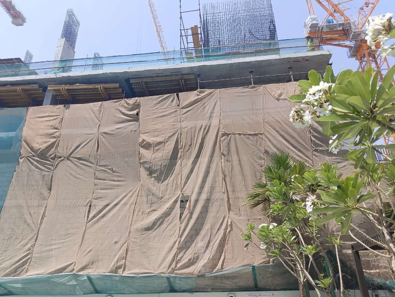 Q Gardens Lofts 2 construction site, Land Department inspection photo 6, 4 September 2025