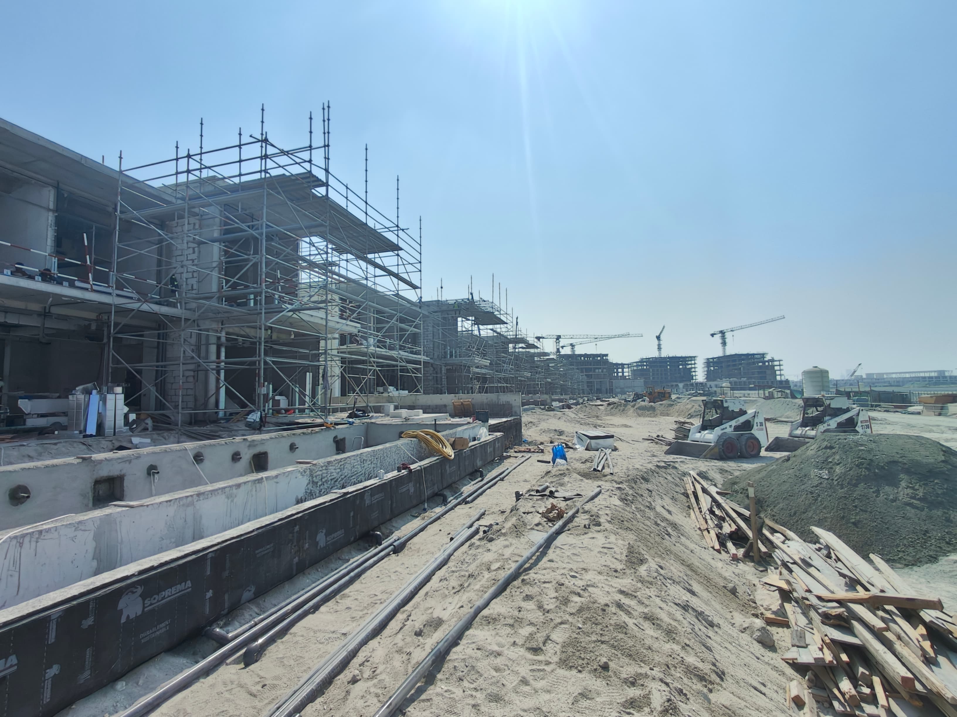 Bay Residences Dubai Islands construction site, Land Department inspection photo 9, 30 October 2025