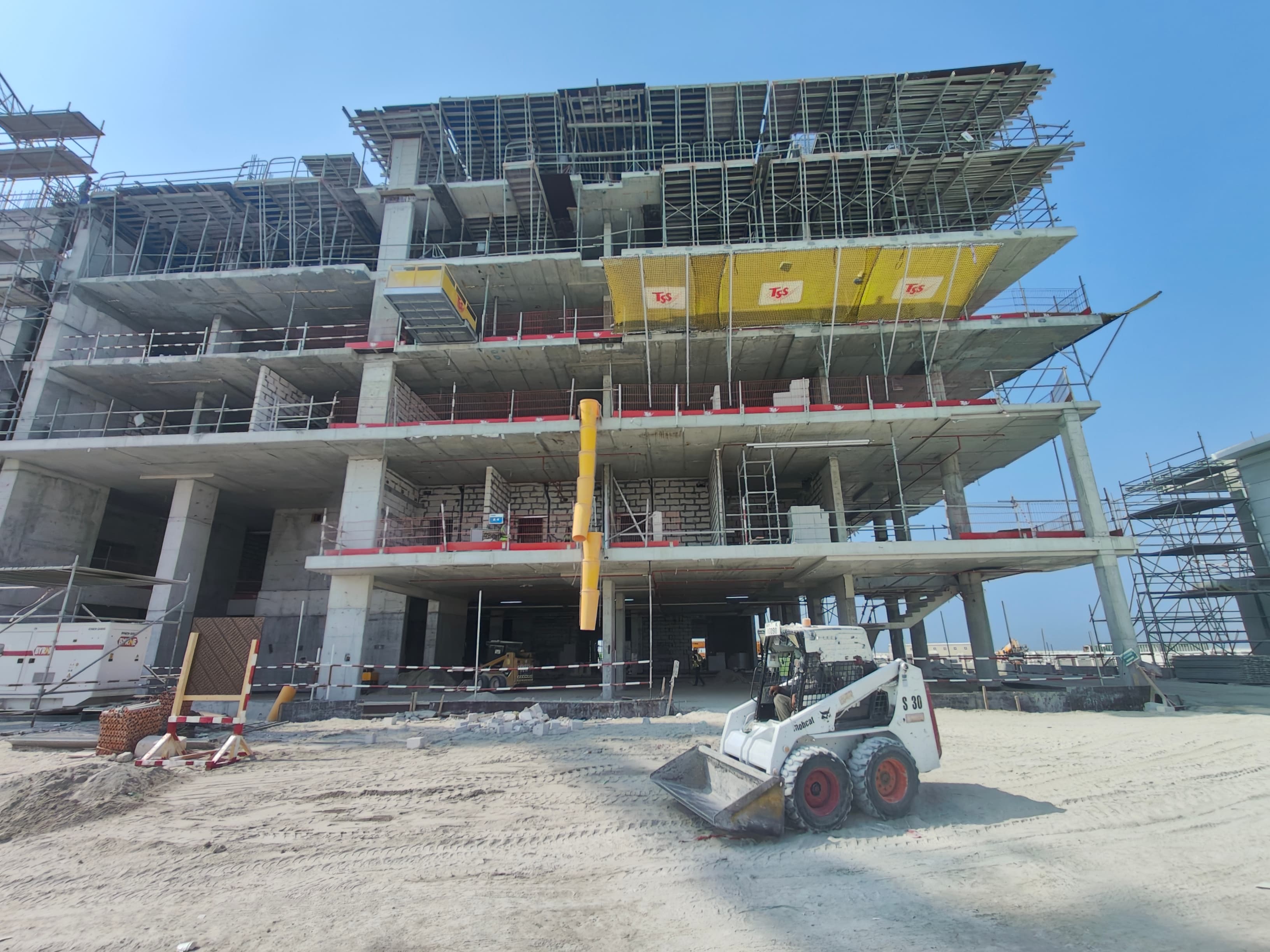 Bay Residences Dubai Islands construction site, Land Department inspection photo 6, 30 October 2025