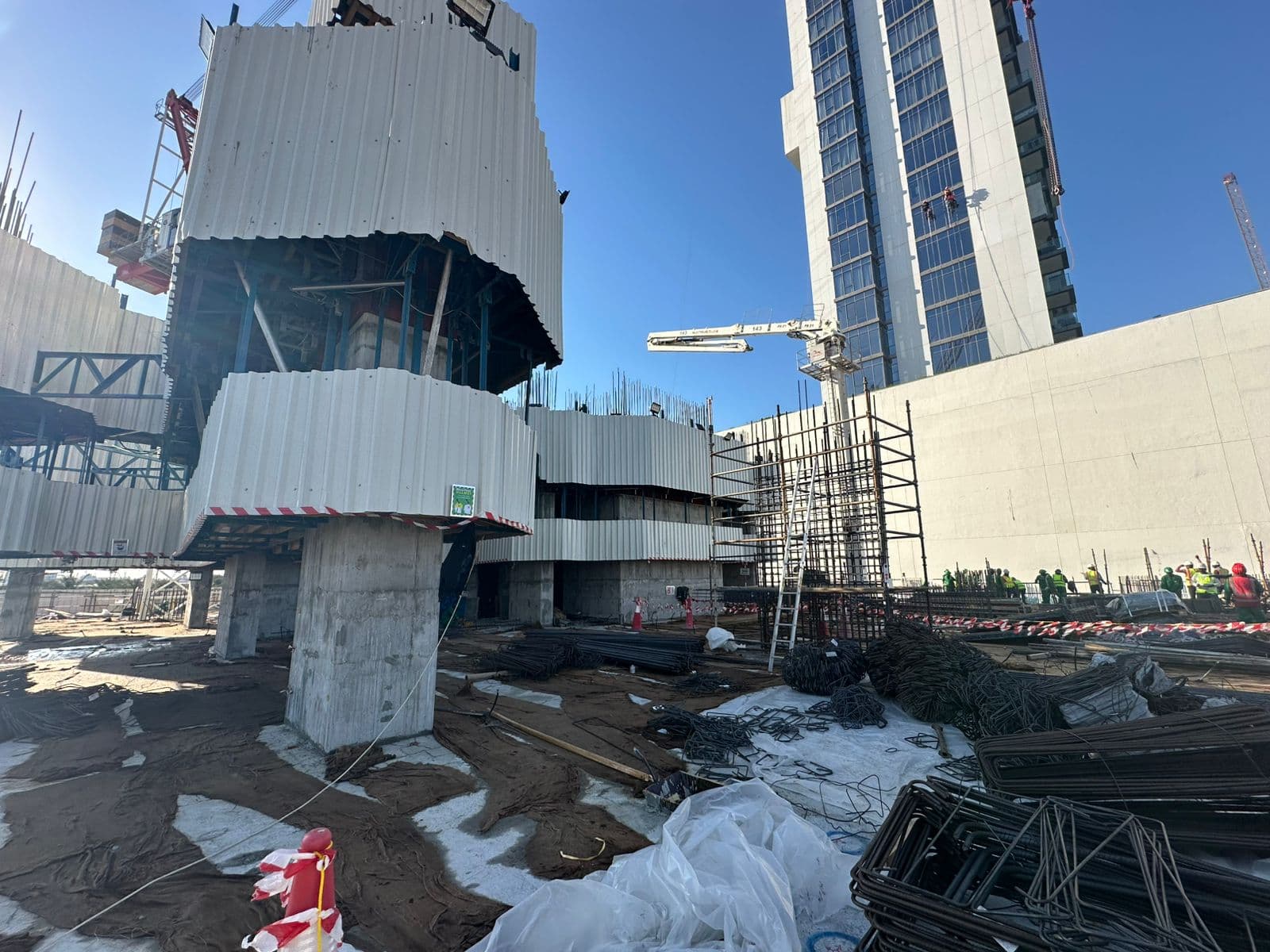 Aria By Beyond construction site, Land Department inspection photo 3, 7 January 2025