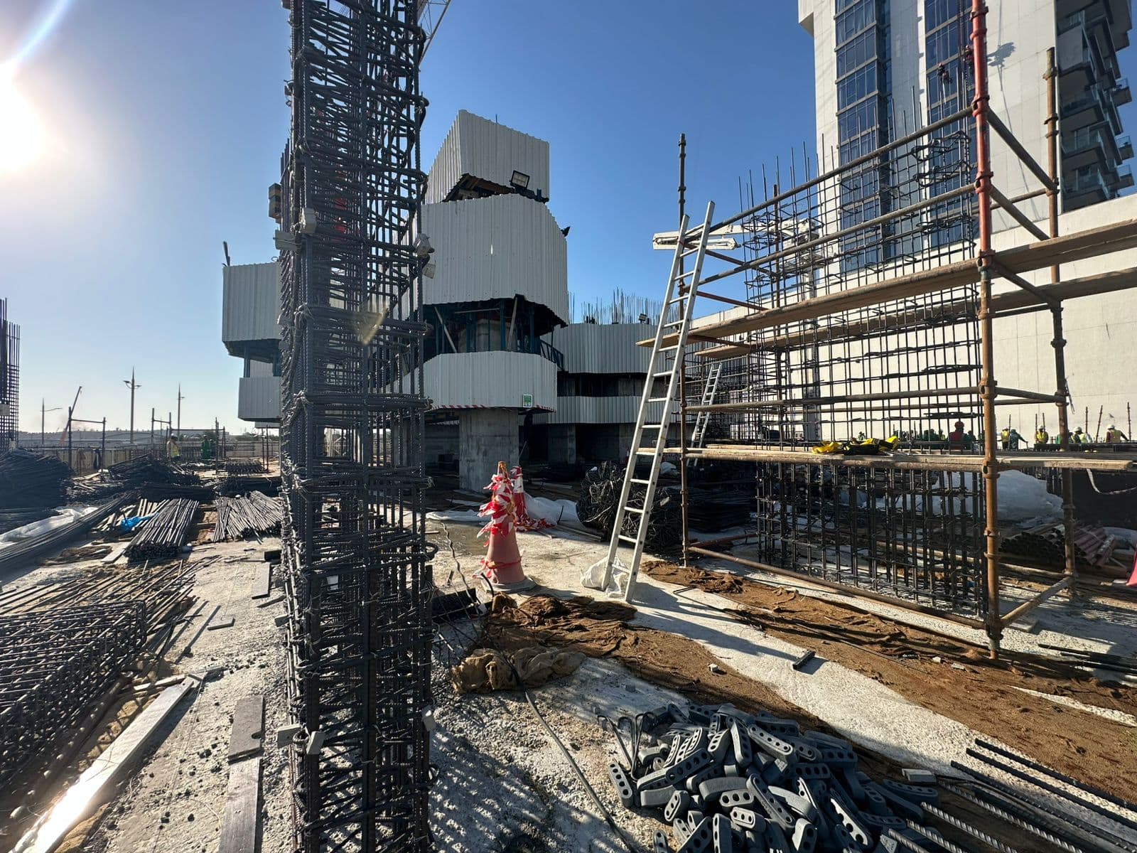 Aria By Beyond construction site, Land Department inspection photo 5, 7 January 2025