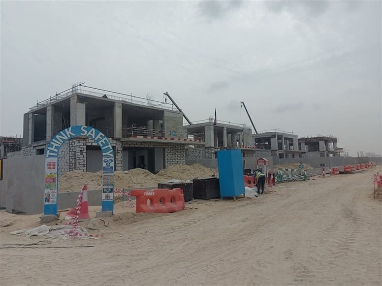 The Oasis - Palmiera construction site, Land Department inspection photo 5, 24 February 2025