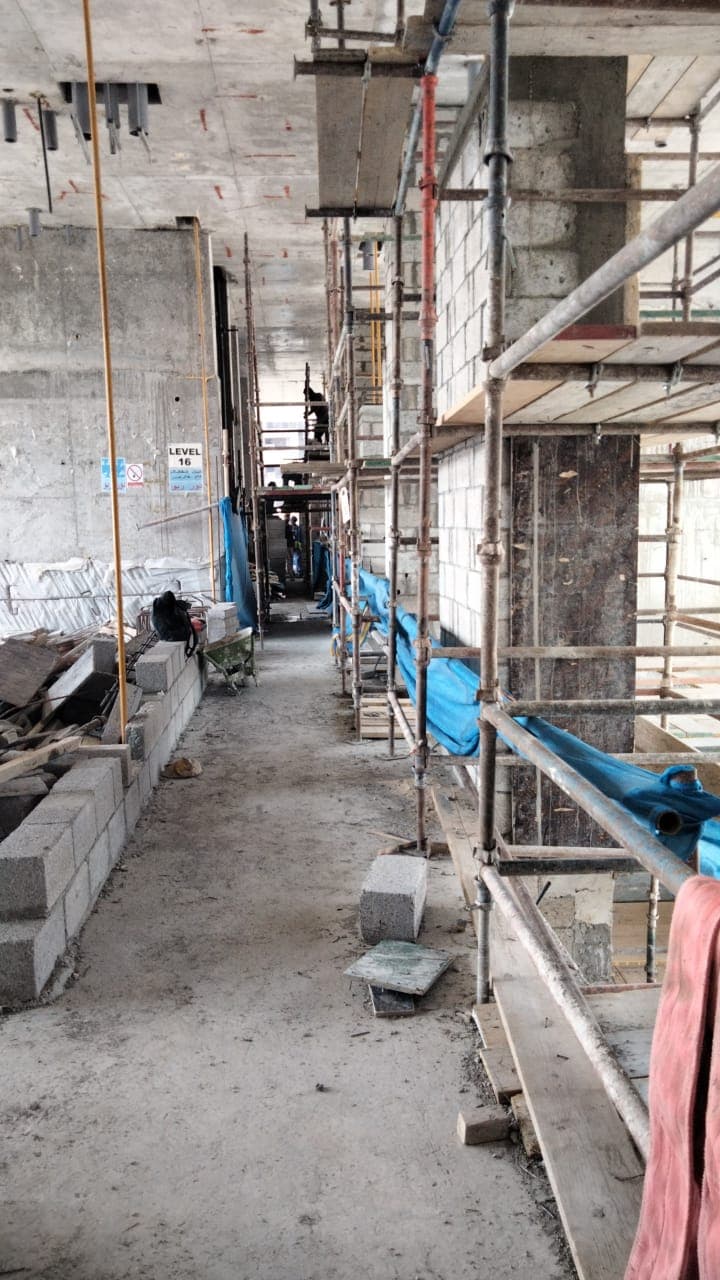 Luxur Tower By Imtiaz construction site, Land Department inspection photo 5, 6 October 2025
