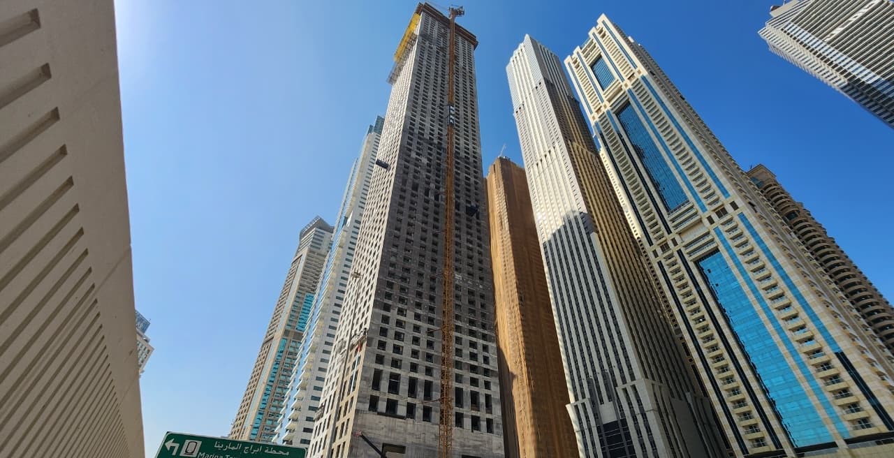 Aeternitas Tower construction site, Land Department inspection photo 11, 24 November 2025