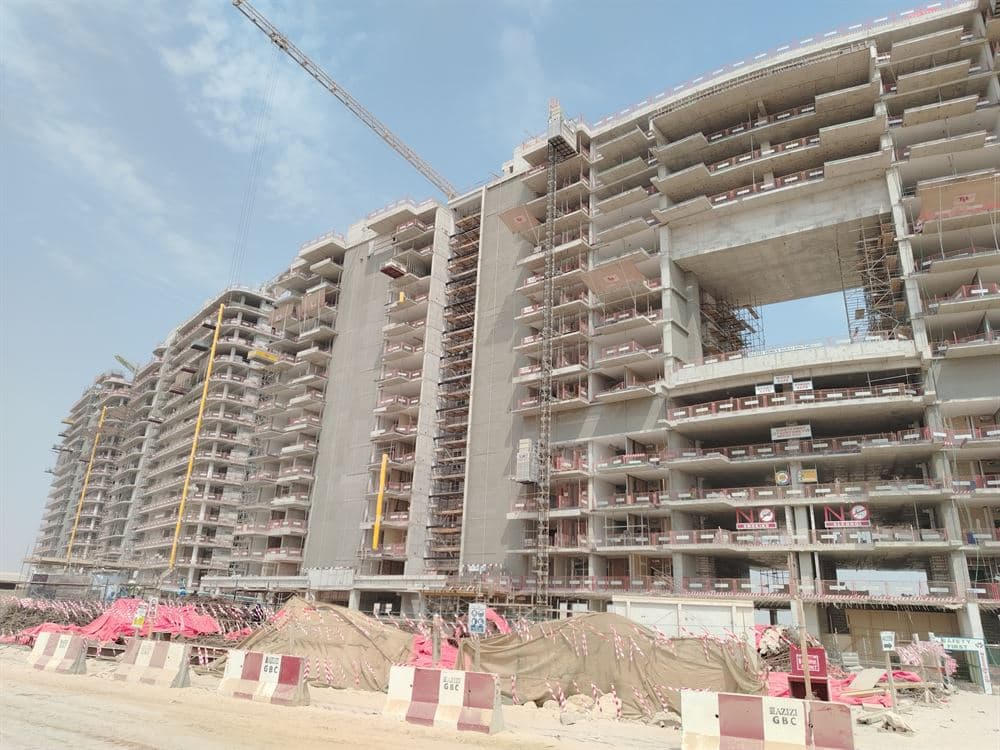 Azizi Venice 4 construction site, Land Department inspection photo 7, 16 July 2025
