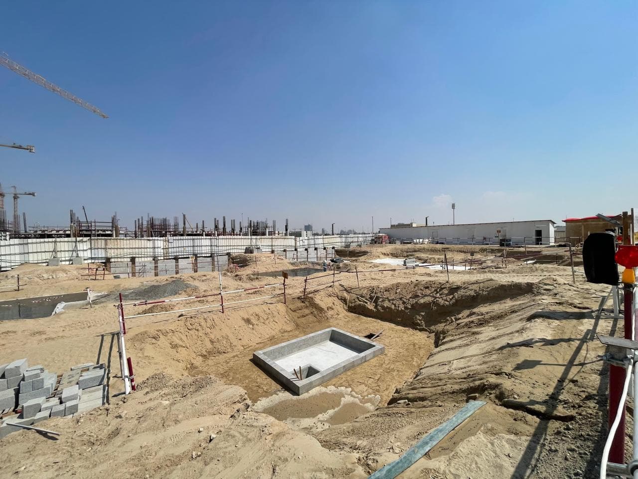The Lakeview Villas By Ellington construction site, Land Department inspection photo 1, 16 October 2025