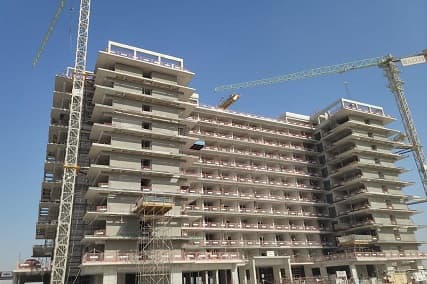 Azizi Venice 2 construction site, Land Department inspection photo 5, 10 April 2025