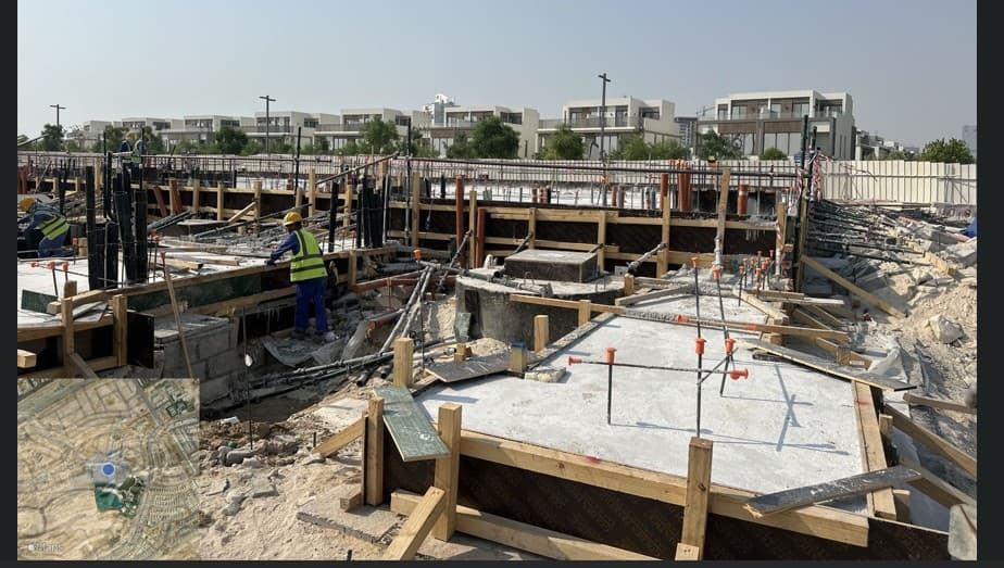 Plagette 32 construction site, Land Department inspection photo 3, 8 September 2025