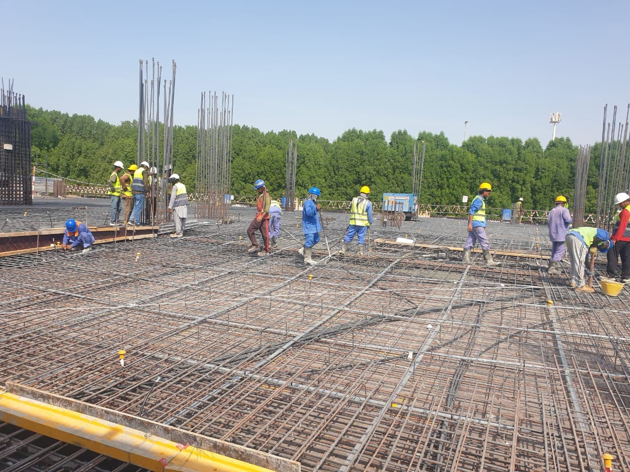 Samana Barari Views construction site, Land Department inspection photo 4, 30 October 2025
