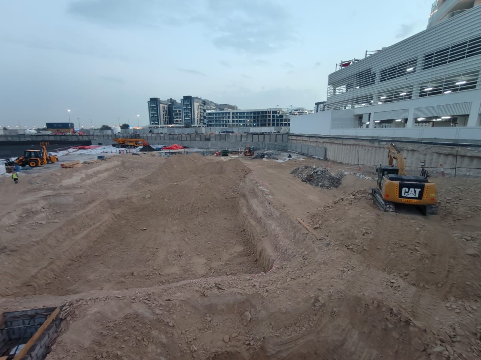 Vincitore Aqua Dimore construction site, Land Department inspection photo 5, 18 December 2025