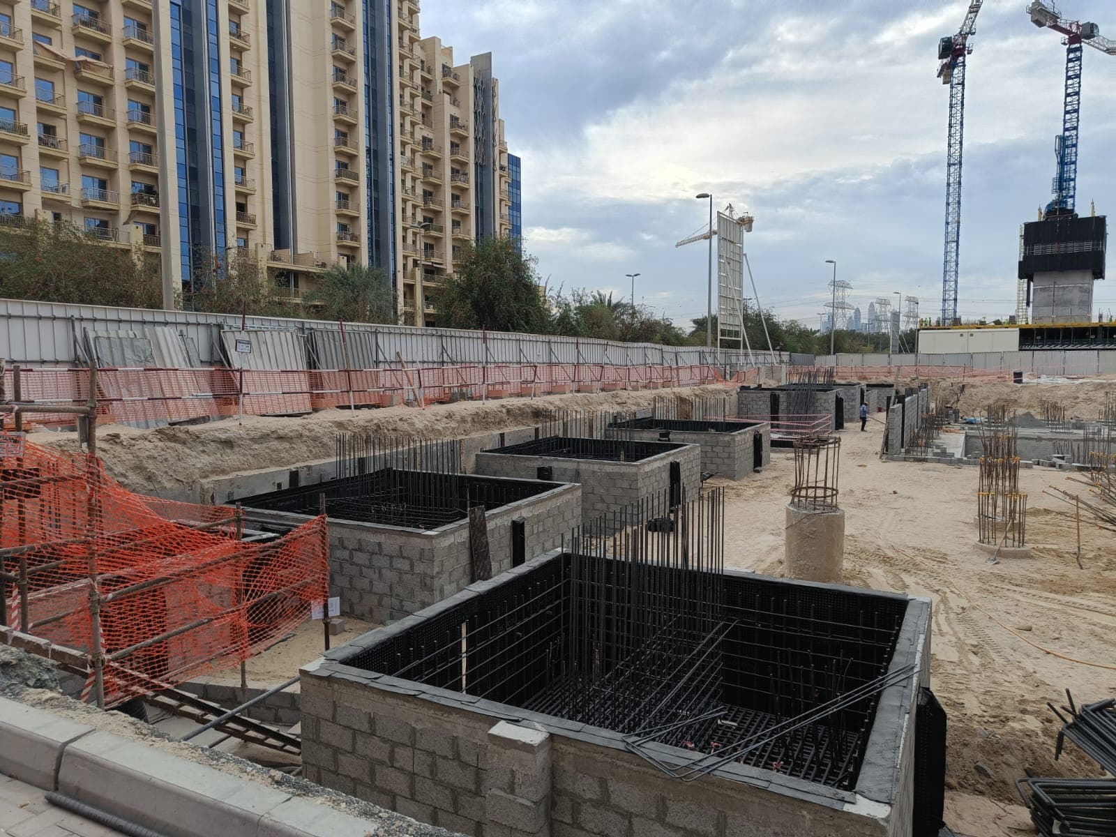 Aveline Residences By Citi Developers construction site, Land Department inspection photo 2, 14 February 2025