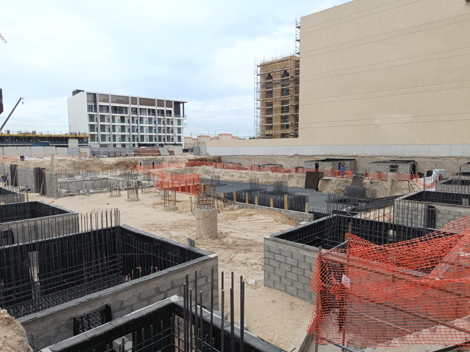 Aveline Residences By Citi Developers construction site, Land Department inspection photo 1, 14 February 2025