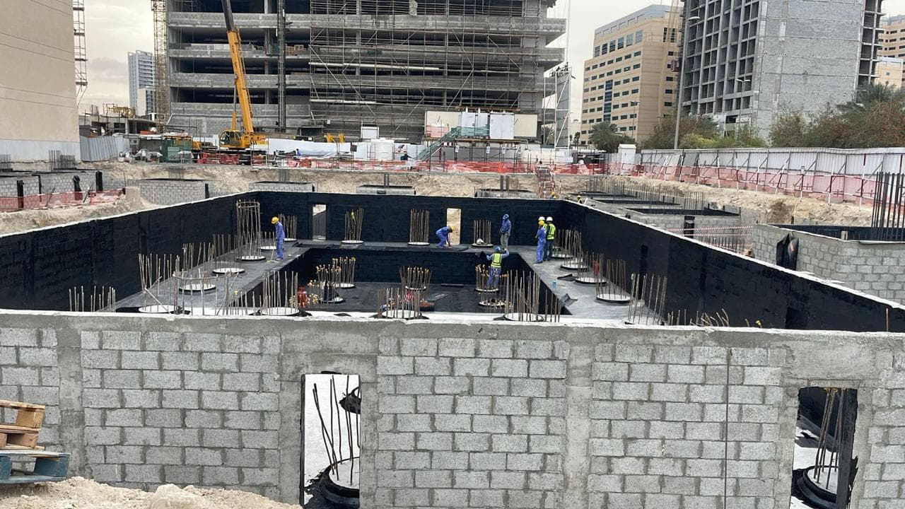 Aveline Residences By Citi Developers construction site, Land Department inspection photo 3, 14 February 2025