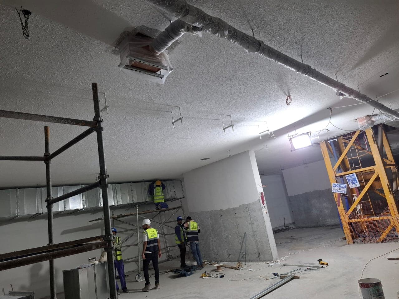 Boutique 23 construction site, Land Department inspection photo 5, 28 October 2025