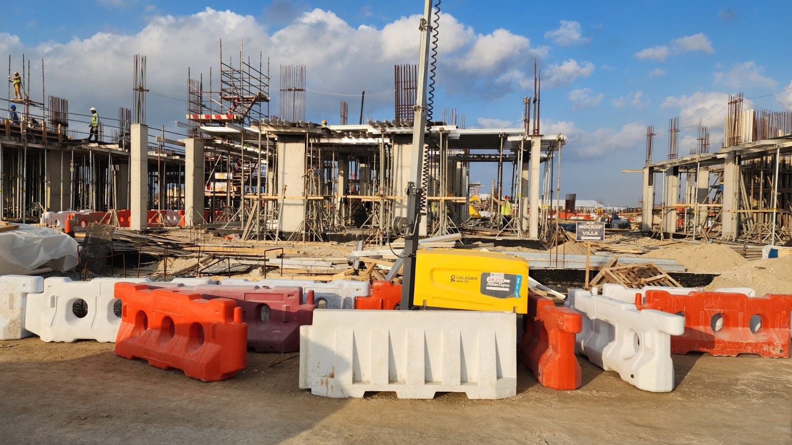 Bay Villas - Dubai Islands construction site, Land Department inspection photo 6, 26 January 2026